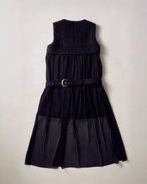 BACK SHEER DRESS