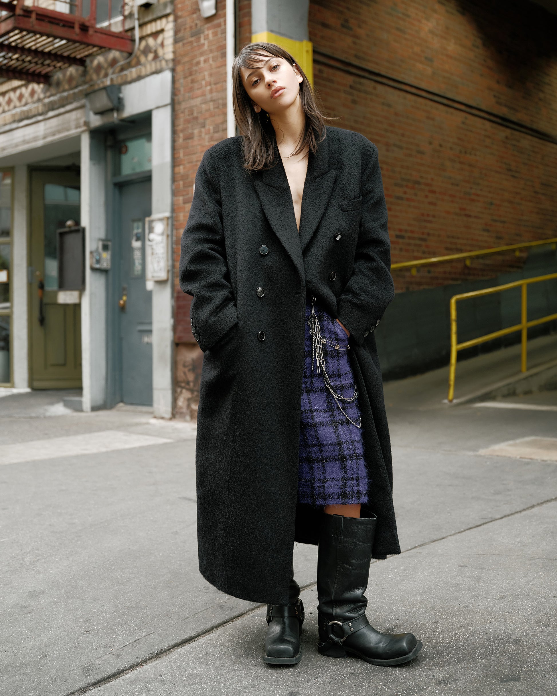 ALPACA WOOL COAT