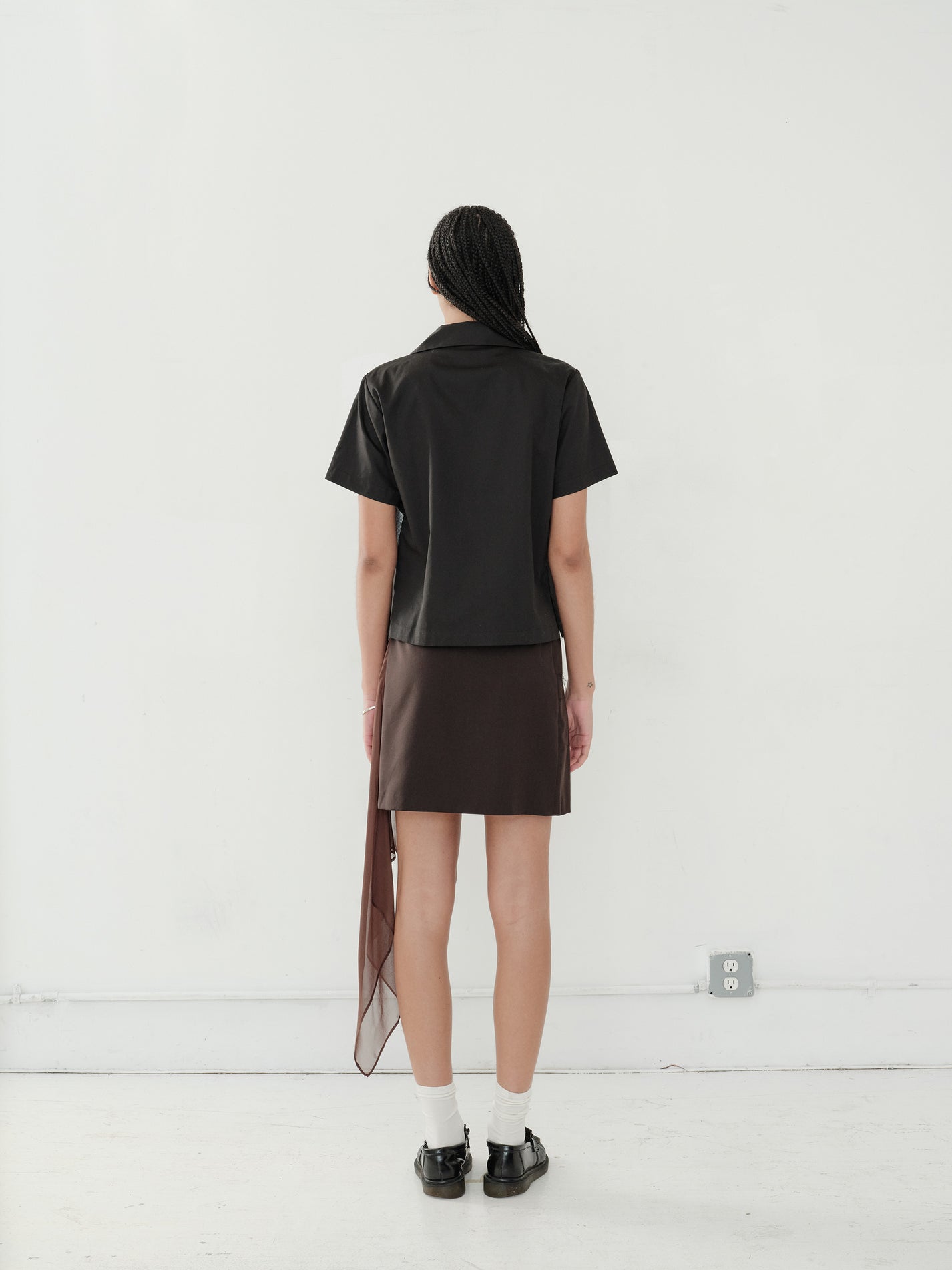 SIDE SHEER SKIRT
