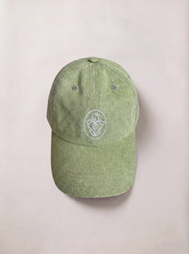 GREEN FLOWER BALL CAP