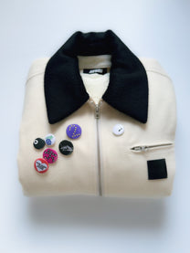 CREAM WORKWEAR JACKET