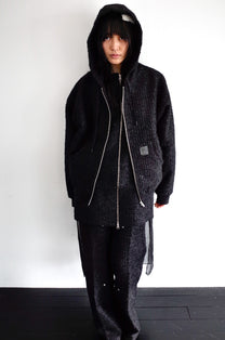 TWEED ZIP JACKET