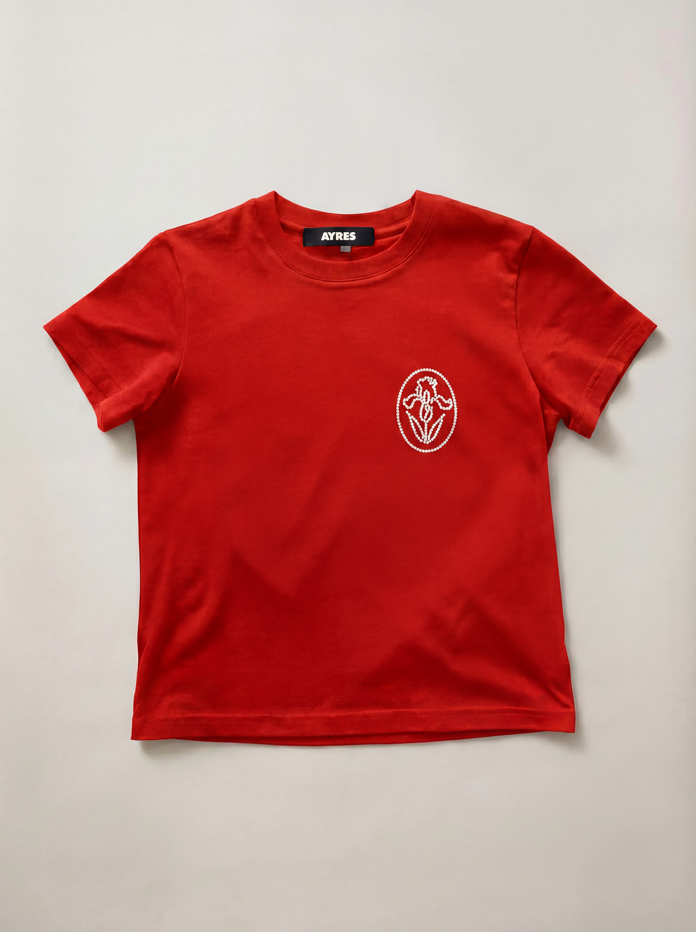 RED IRIS LOGO SHIRT (PRE-ORDER)